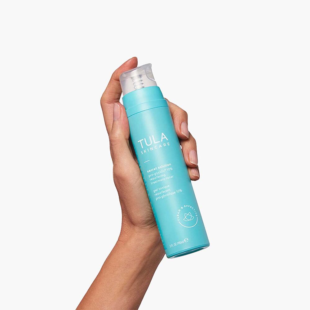 tula secret solution glycolic acid toner