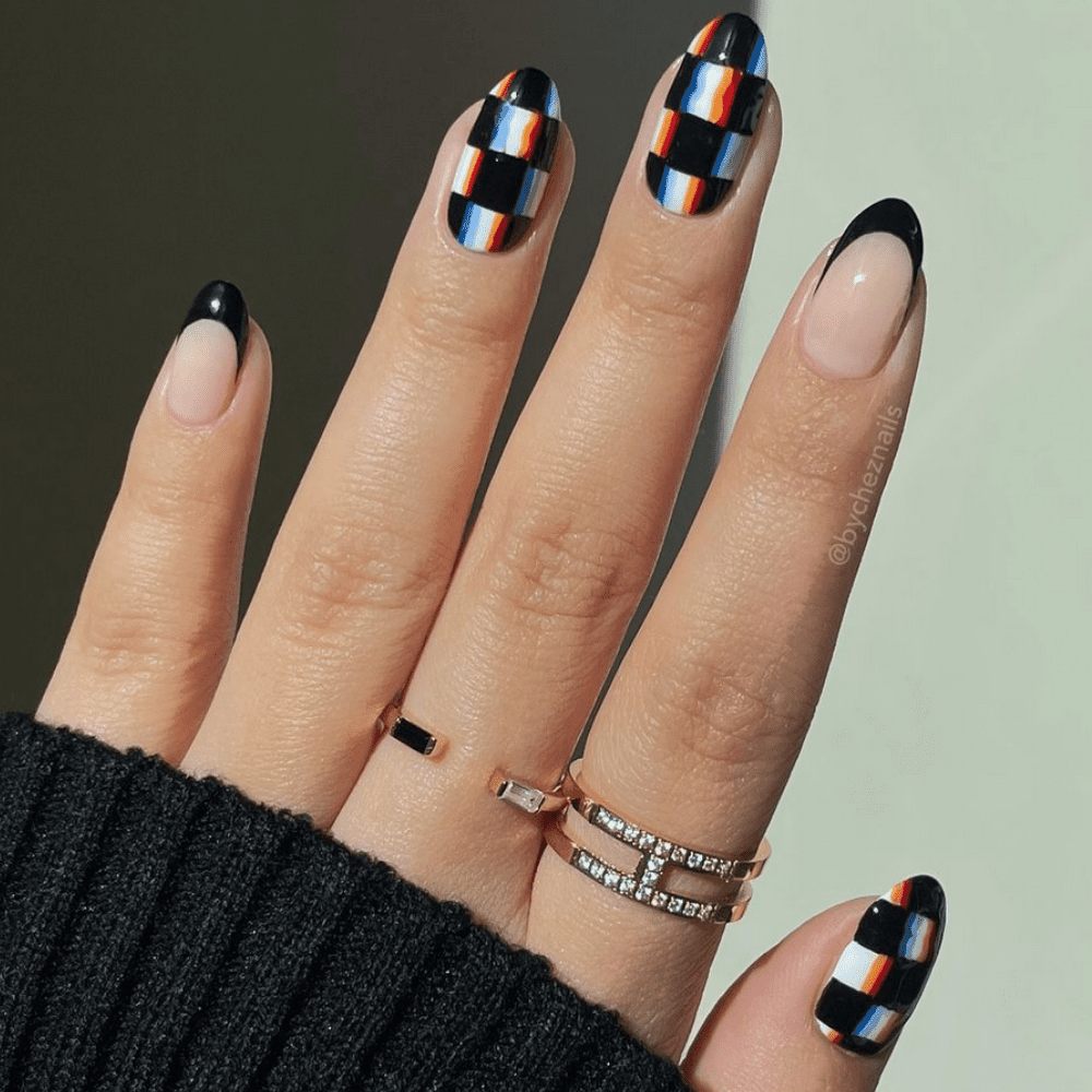 optical illusion nails