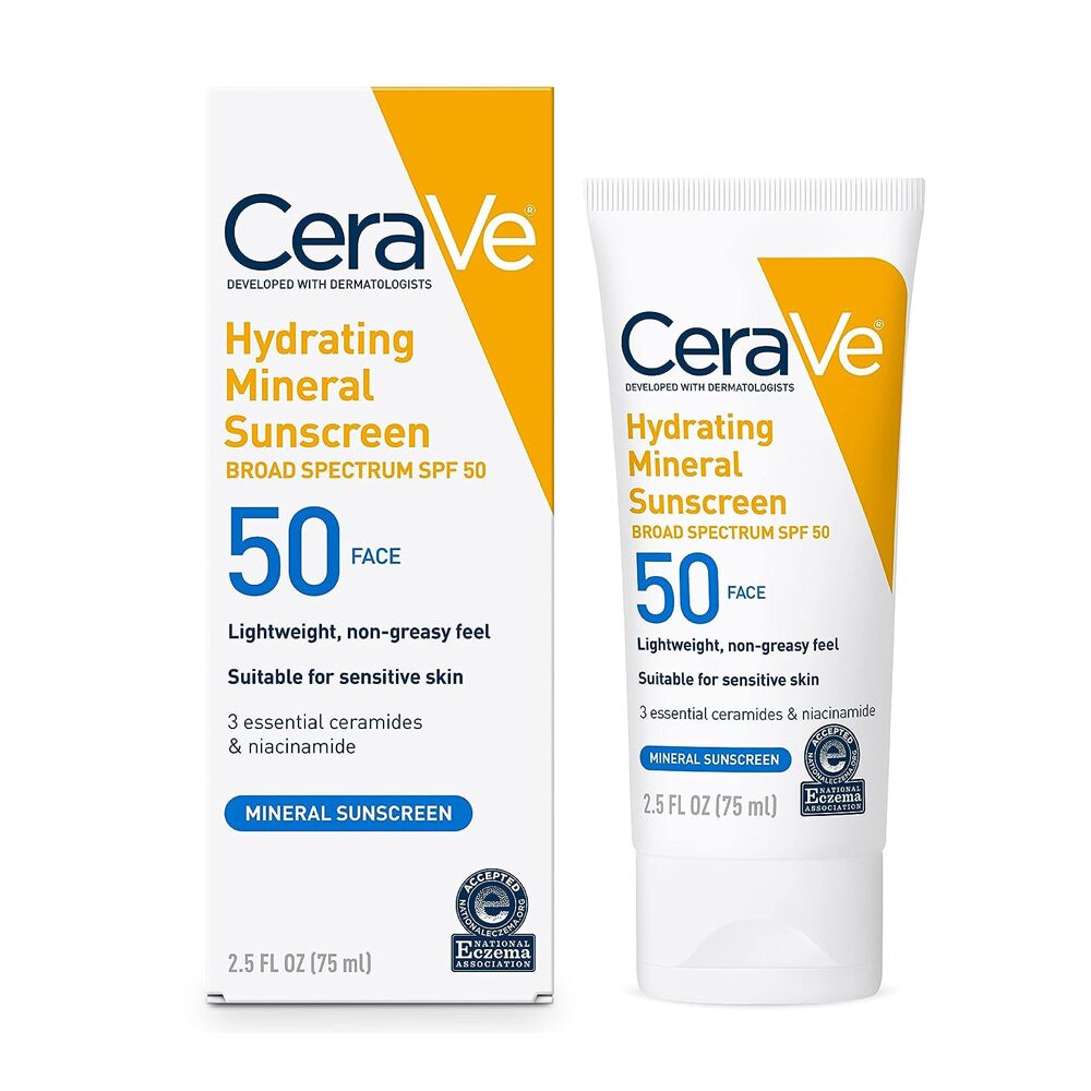 cerave hydrating mineral spf 50