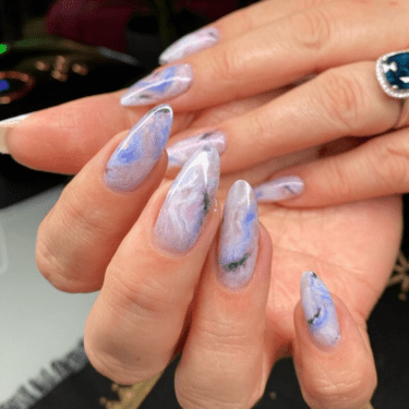 marble nails