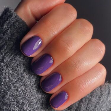 purple nails