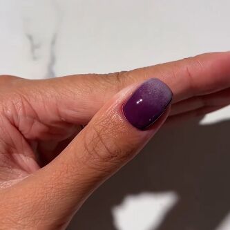 purple ombre manicre