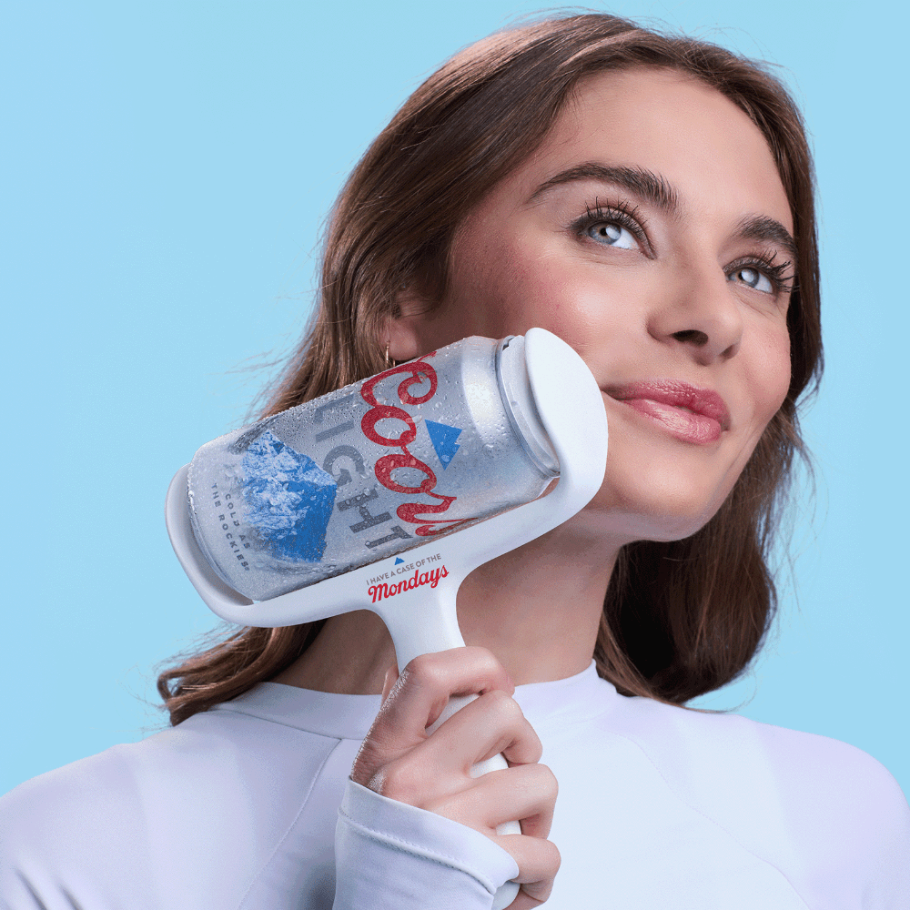 Coors Light Chill Face Roller