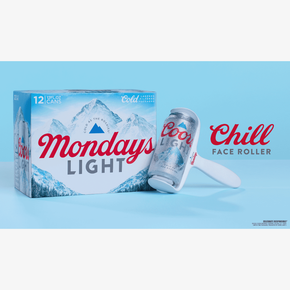 Coors Light Chill Face Roller