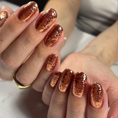 Copper Nails Are the Chicest Manicure Finish to Try Right Now - NewBeauty