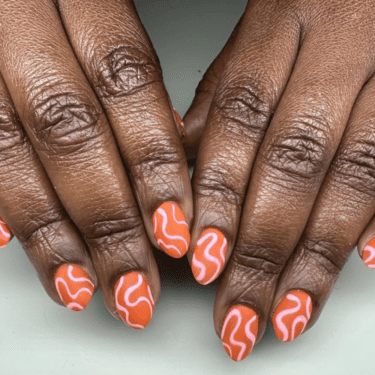 Ring within the Season With ’70s-Coded Retro Groovy Nails – Beauty