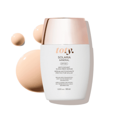 toty Solaria Mineral SPF 50+ Antioxidant Sunscreen Serum ($28)