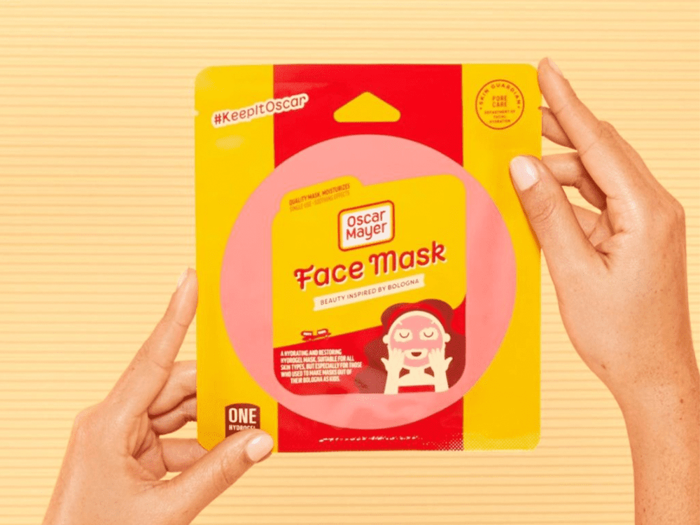 The Oscar Mayer Bologna Sheet Mask Is Real NewBeauty
