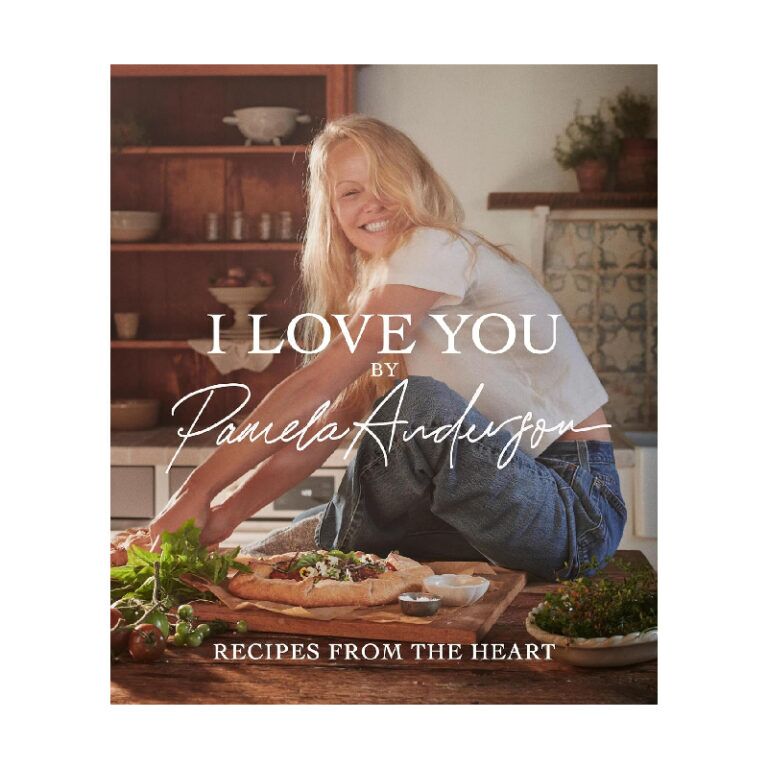 Pamela Anderson Unveils Debut Cookbook, 'I Love You'