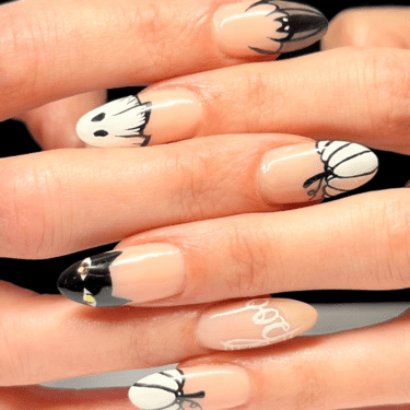 black cat nails