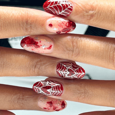 spooky nails
