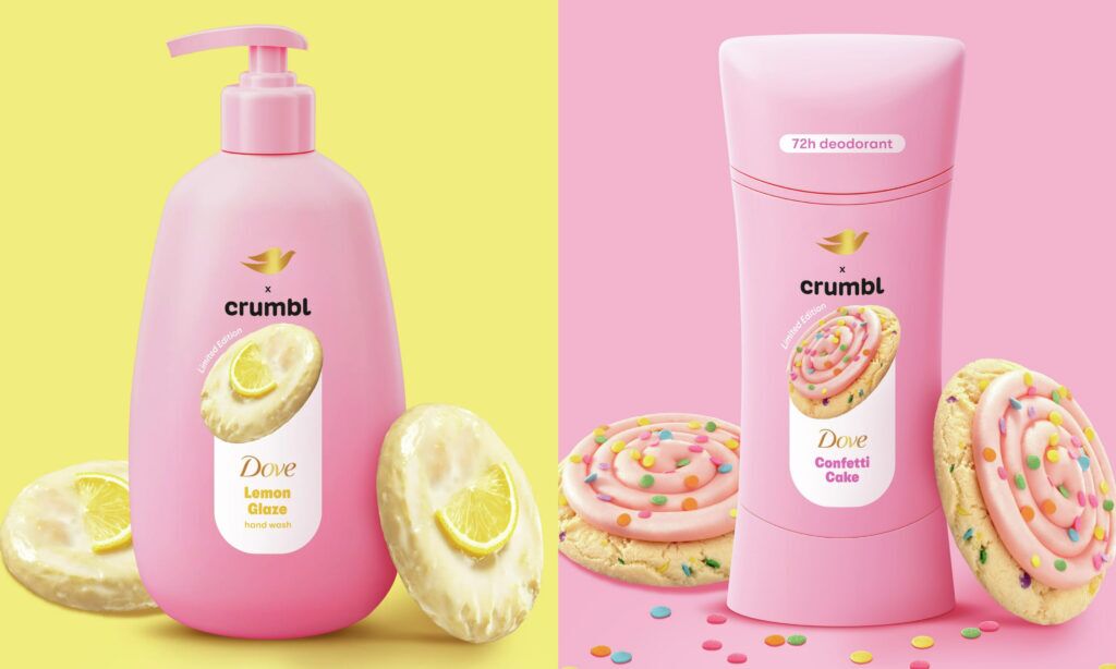 crumbl Dove デオドラント　セット Why is the Dove Crumbl Collection Reselling? - Resell Calendar