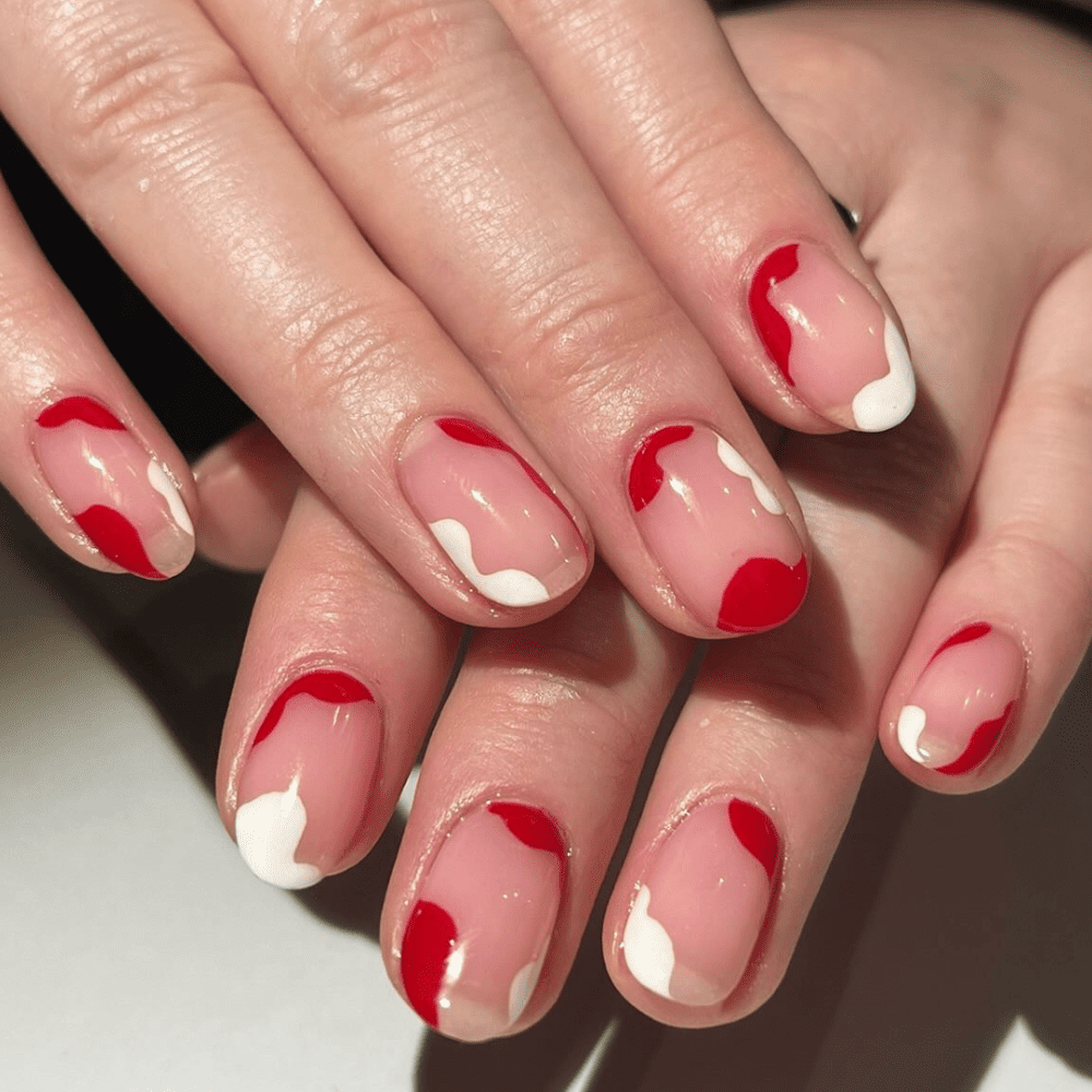 negative space nails