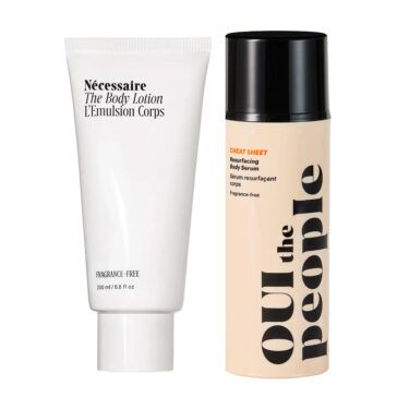 Necessaire body lotion and oui the people body serum