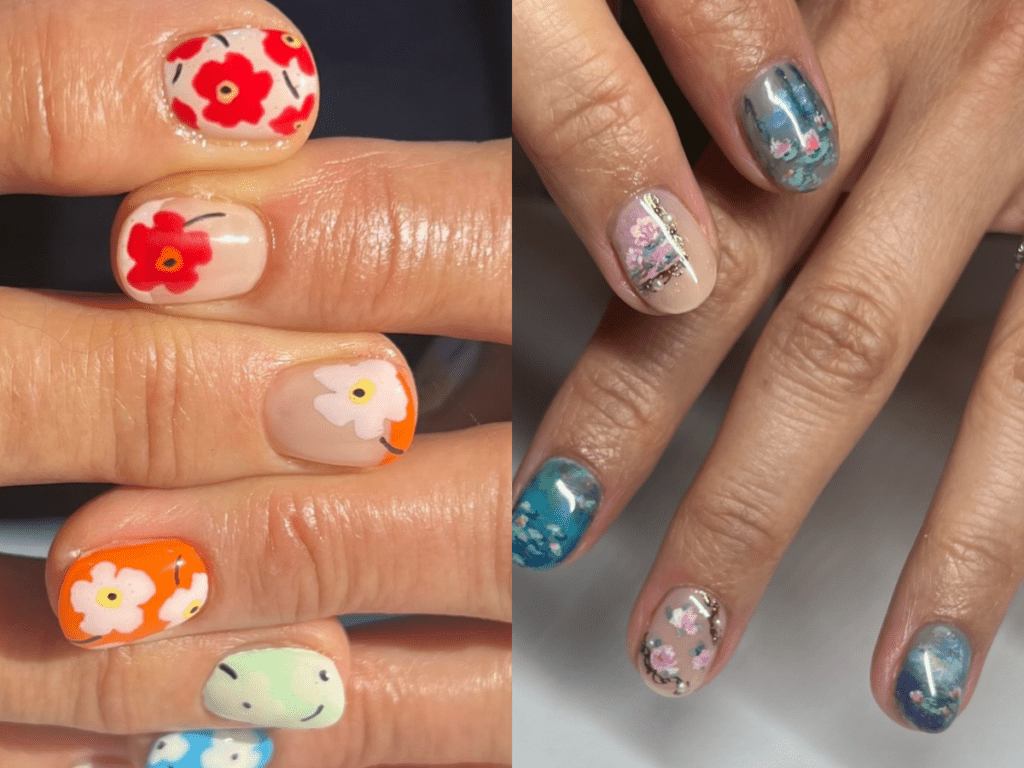Fresh Summer Short Nail Ideas
