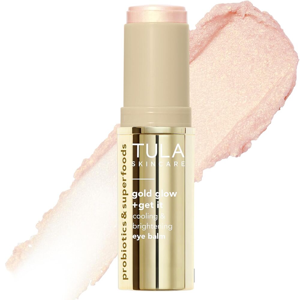 TULA Gold Glow + Get It Cooling & Brightening Eye Balm