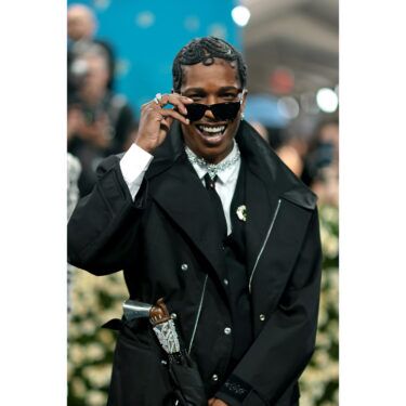 Met Gala Co-Chair A$AP Rocky attends the 2025 Met Gala Celebrating 