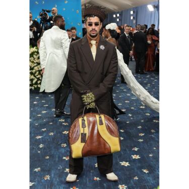Bad Bunny attends the 2025 Met Gala Celebrating 