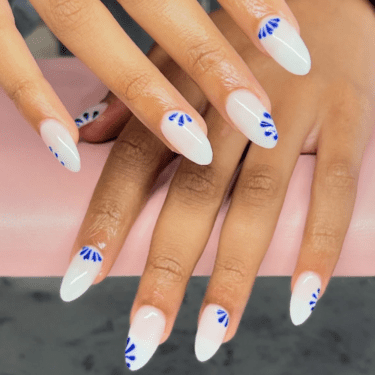 ceramic nails by @paninipress_nails