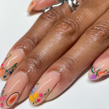 fruit basket nails