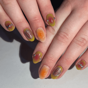 jelly maximalist nails