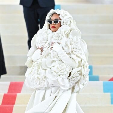Rihanna attends The 2023 Met Gala Celebrating 