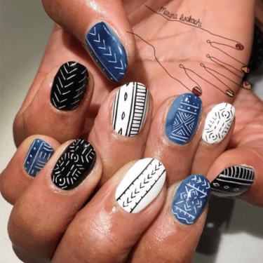 Western summer nails