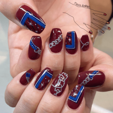 western summer nails