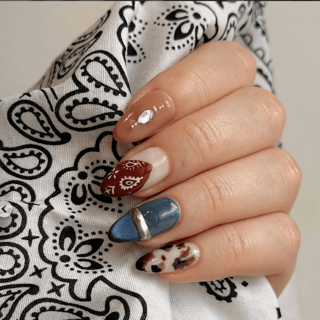 Cowboycore Western Nails