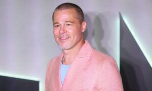 Brad Pitt Shaved Off All His Hair and You Need to See It