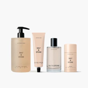 salt and stone body care ritual set