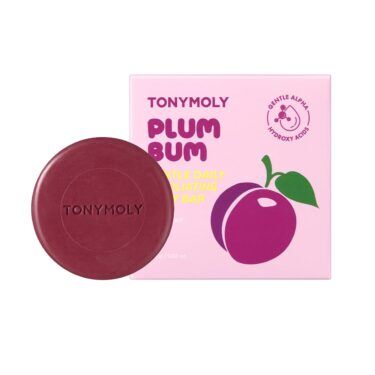 TonyMoly Plum Bum AHA Exfoliating Body Bar