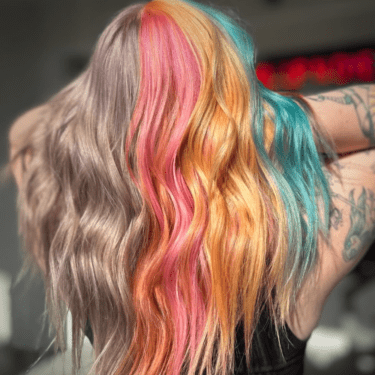 9 Break up-Dyed Hair Concepts You Have to Bookmark