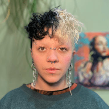 split dyed pixie