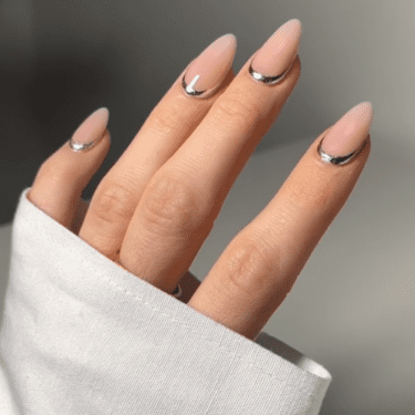@jessicawhitenailartist reverse manicure