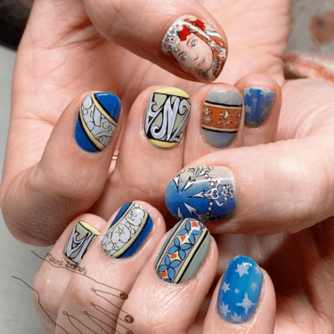 short nail ideas for fall
