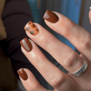 short nail ideas for fall