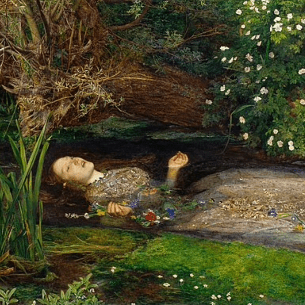 Pre-Raphaelite Waves Are Trendy Romance in a Coiffure