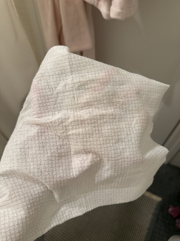 Post-cleaning
