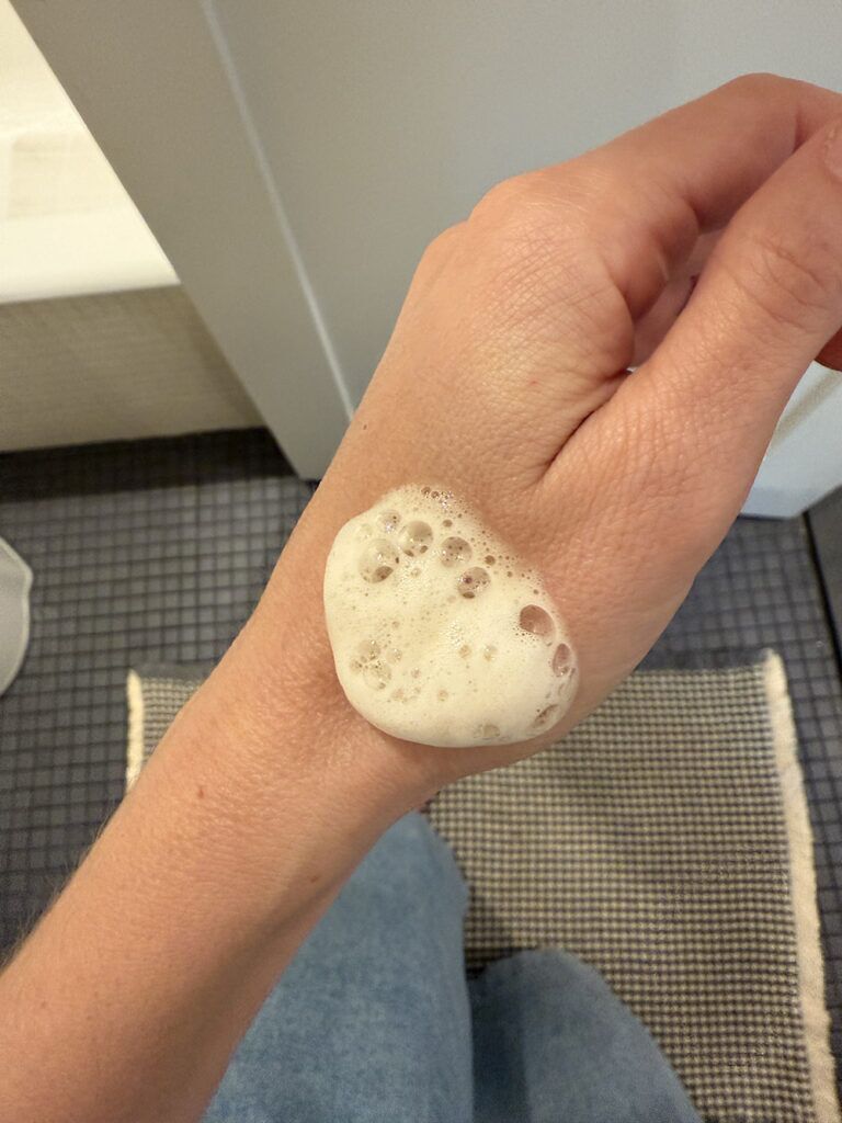 Merit cleaner foam
