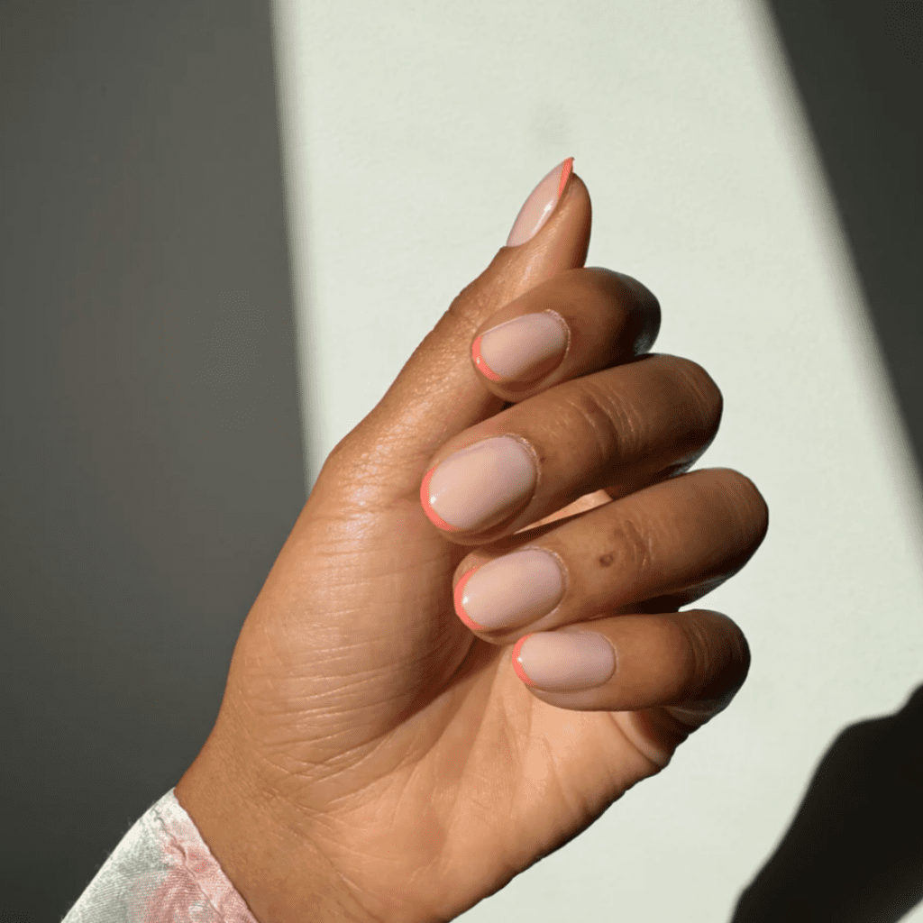 Short Fall Fingertip Nails That Shine