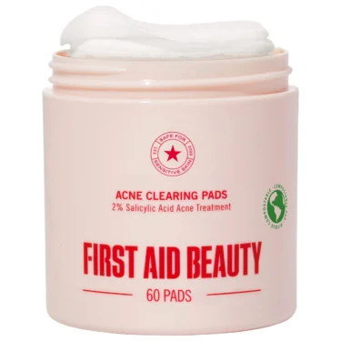 First Aid Beauty Acne Cleaning Compresses 2% Salicily acid