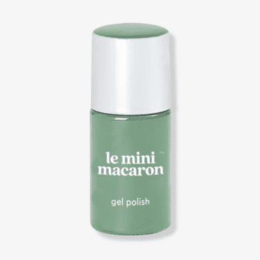 Le Mini Macaron Gel Polish in Smoky Matcha ($13)