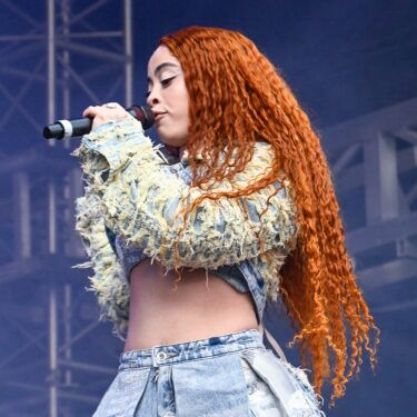 NEW YORK, NEW YORK - JUNE 09: Ice Spice performs during Governors Ball Music Festival 2023 at Flushing Meadows Corona Park on June 09, 2023 in New York City.