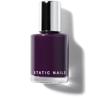 7 Eggplant Polishes That Show Purple is Fall's Finest Shade 1 Static Nails in Arsenic