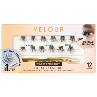 Manga Lashes Are the Spiky Lash Development Taking Over 2025 - Beauty 3 Velour-Xtensions Self-Stick Lash Kit
