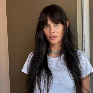 Demi Moore with Gucci bangs