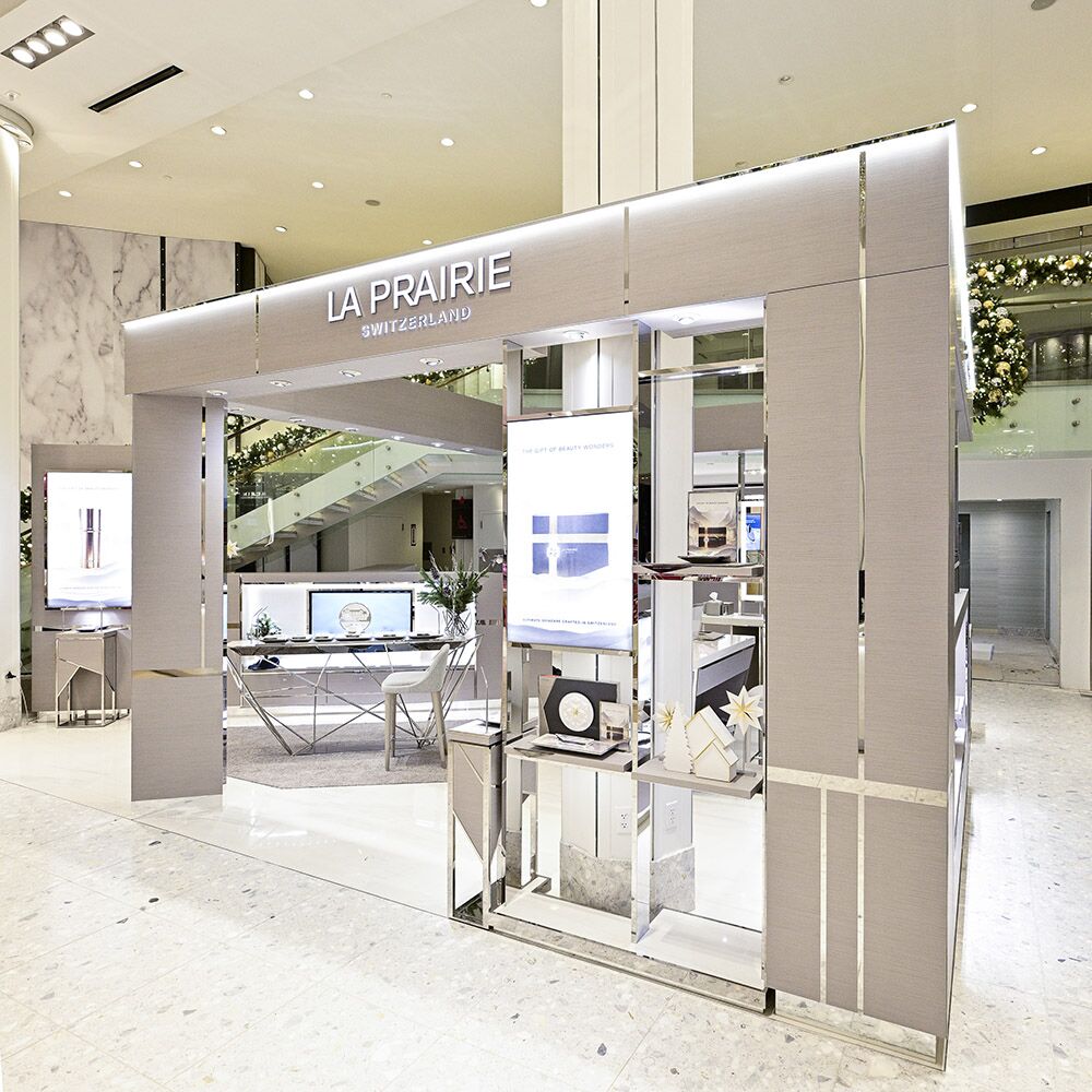 NEW YORK, NEW YORK - NOVEMBER 13: A general view inside the beauty renovation at Macy's Herald Square on November 13, 2025 in New York City. 