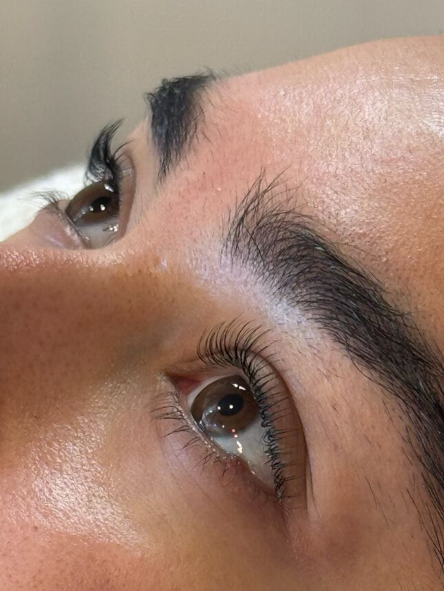 Korean lash lift