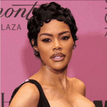 Teyana Taylor short pixie haircut